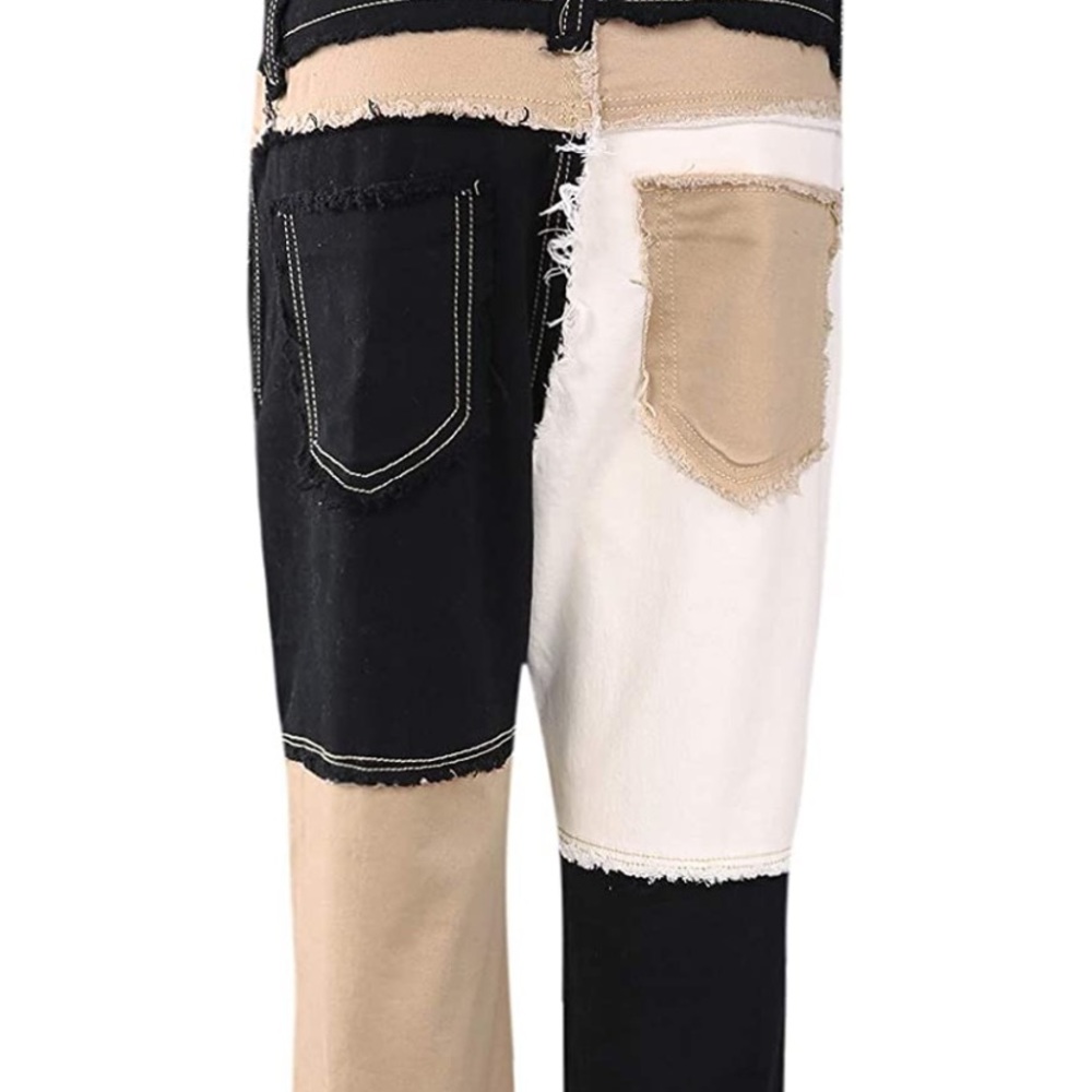 Color Block Jeans - Picture 2 of 4